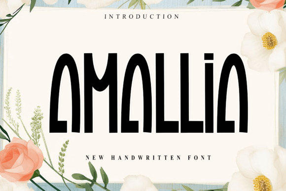 Amallia: Elevating Your Visual Identity with Elegant Script