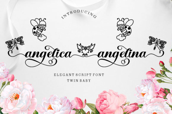 Angelica Angelina: Elevating Design with Playful Typography