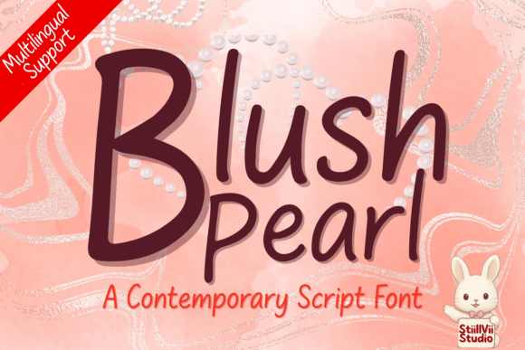Blush Pearl: The Script Font for Modern Luxury Branding