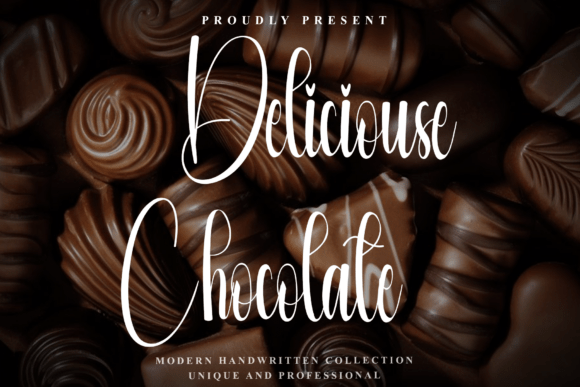 Deliciouse Chocolate: The Autumnal Script Font for Sophisticated Branding