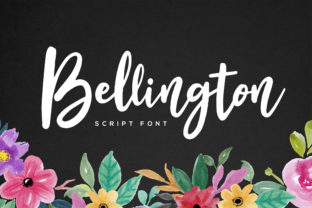 Discover Bellington: A Playful & Romantic Script Font