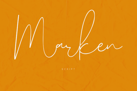 Discovering Marken: A Script Font for Modern Design