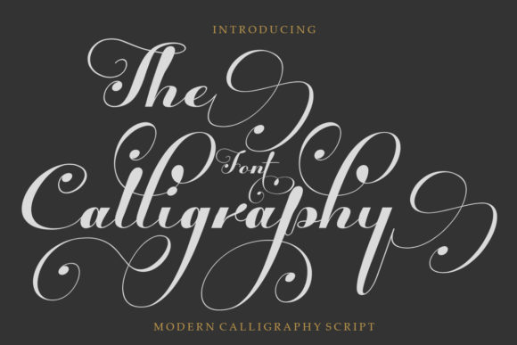 Elevate Your Projects with The Calligraphy Font