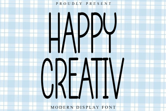 Happy Creativ: Elevating Autumnal Design with Sophisticated Script