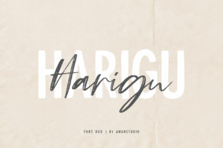 Harigu Duo: Elevate Your Design Projects with a Stunning Font Pair
