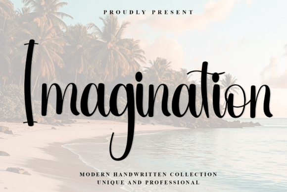 Imagination: The Handwritten Font for Modern Elegance