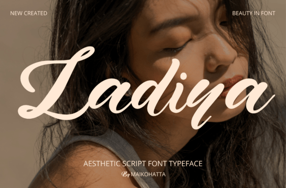 Ladiya: Modern Handwritten Script for Elegant Design