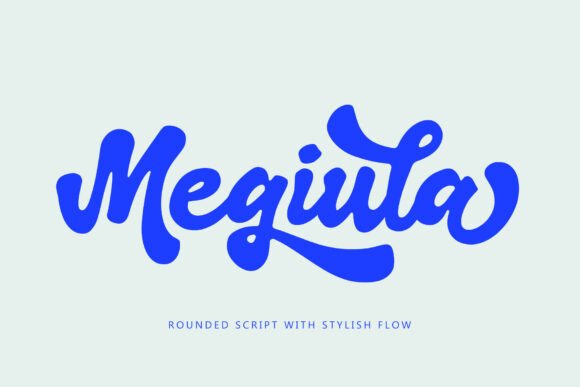 Megiula: The Smooth Script Font for Modern Design