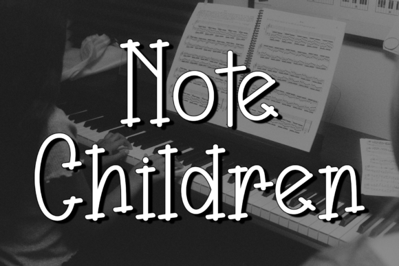 Note Children: Elevating Your Design with Handwritten Elegance