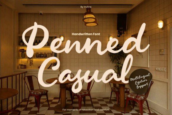 Penned Casual: Elevating Design with Handwritten Warmth